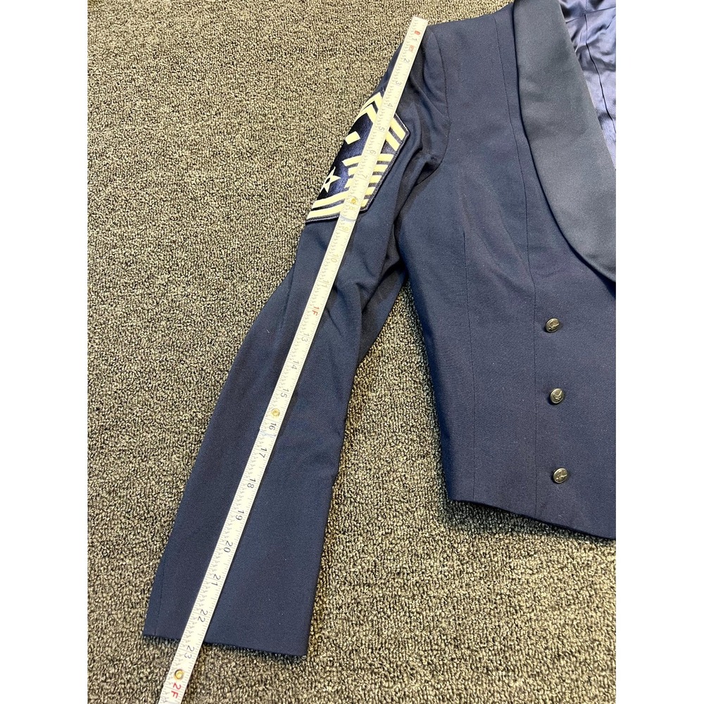 Vtg Patriot Styled by Weintraub Bros. Co Mess Dress Jacket Womens 14 Reg USAF - Picture 3 of 13
